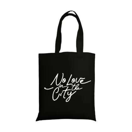 BLACK TOTE BAG