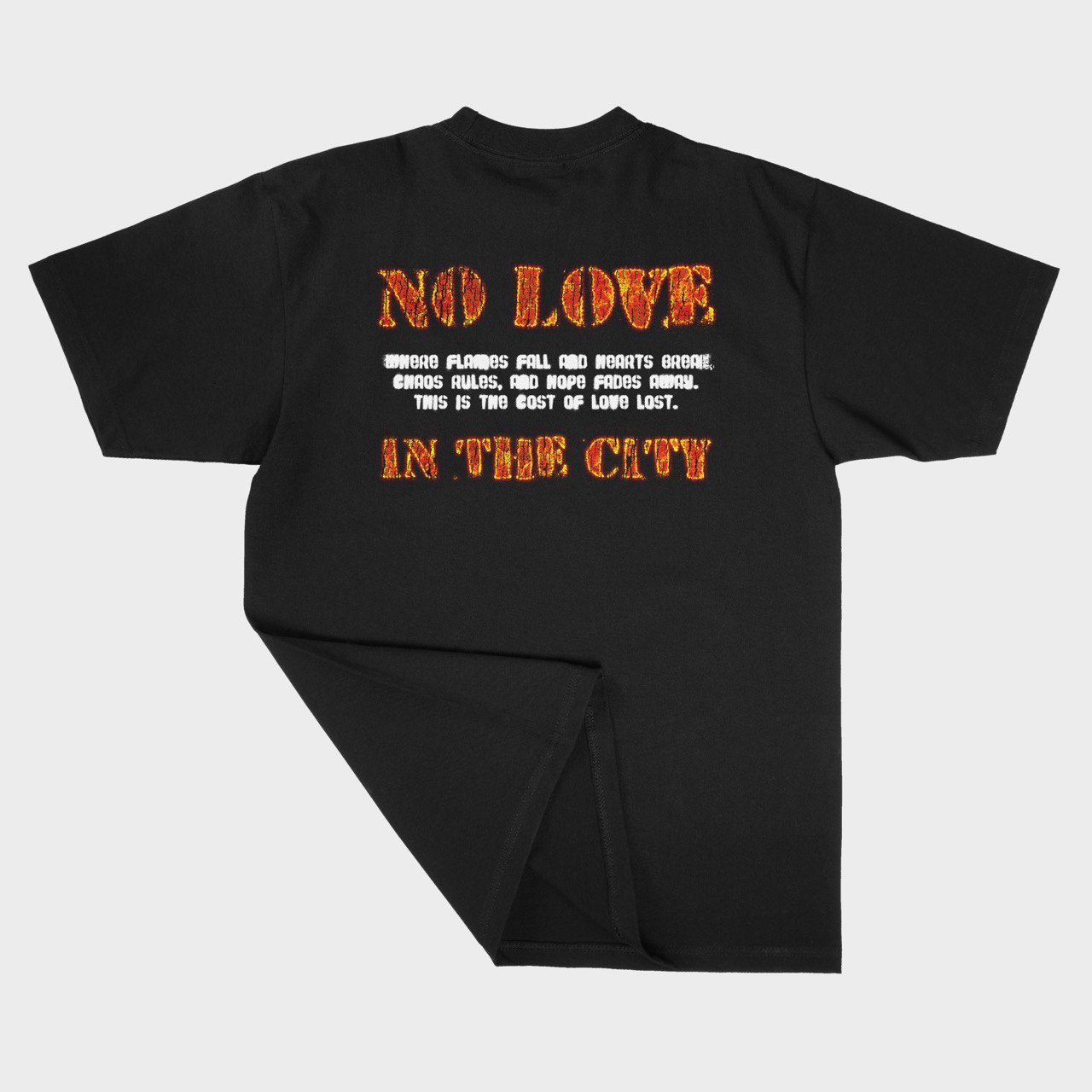 cost of love black tee back