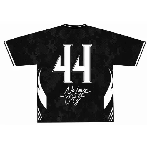 nlitc black white jersey Back